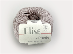 Elise by permin bomuld / cashmere - blødt og lækkert i old rose